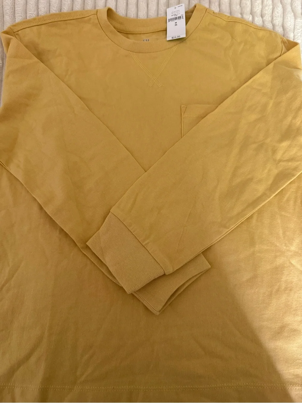 GAP Kids Golden Yellow Crewneck Sweatshirt